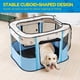 thumbnail image 2 of Jaula portátil plegable para perros y gatos Avont con piso y puerta de malla, 2 of 7