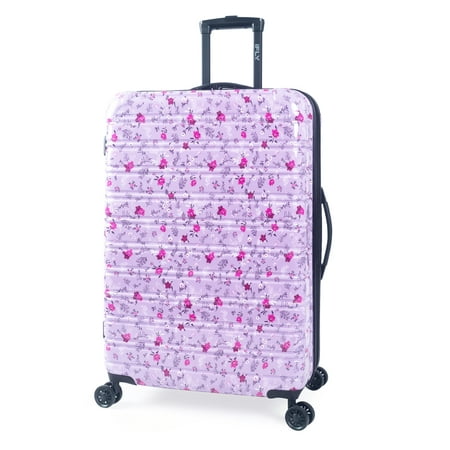 iFLY Hardside Luggage Fibertech 28 Inch Checked Luggage, Orchid