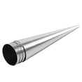 thumbnail image 4 of Molde de rollo Moldes de tubo cónico Molde de rollo de acero inoxidable Molde de pan en espiral Herramienta de pastelería para pasteles Worallymy JD713622989, 4 of 5