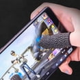 thumbnail image 2 of pitrice Conductive Fiber Mobile Game Controller Anti -slip Sweatproof Phone Gaming Sleeve 1Set, 2 of 6