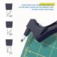 thumbnail image 2 of Muyoka Herramientas de corte giratorias 360 para manualidades, herramientas de corte profesionales con cuchilla giratoria de repuesto, cortador resistente al agua y al óxido para bricolaje, manualidad Muyoka Hogar, 2 of 6