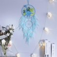 thumbnail image 4 of Dinosaur Dream Catchers For Boys Girls, Dream Catcher Light Wall Decor Feather Wall Hanging Dino Dream Catcher Kids Gift, 4 of 5