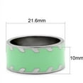 thumbnail image 2 of Luxe Jewelry Designs Women's Stainless Steel Straight Ring - Size 7 (Pack of 3), 2 of 4