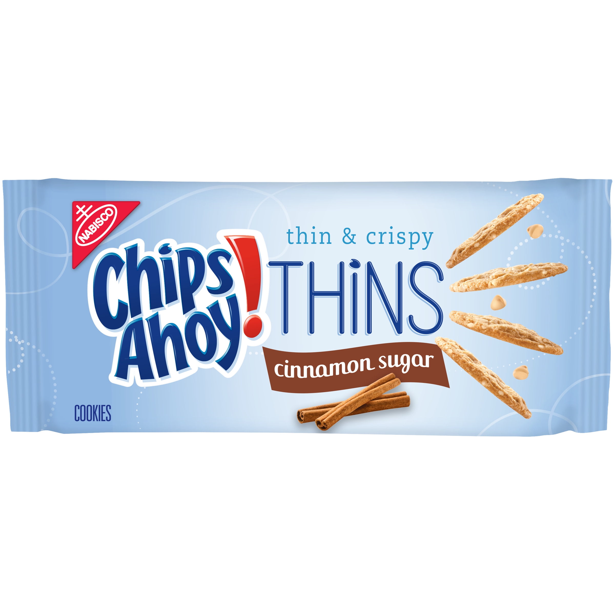 CHIPS AHOY! Thins Cinnamon Sugar Cookies, 1 Pack (7 oz.)