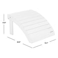 thumbnail image 4 of Safavieh Mopani Outdoor Contemporary Adirondack Ottoman, 4 of 6