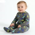 thumbnail image 2 of Emy Dola Baby Boys' One-Piece Footies 100% Cotton Bodysuit For 0-12M Infant Long Sleeve Zipper Onesies Newborn Spring Fall Romper Outfits, 2 of 8