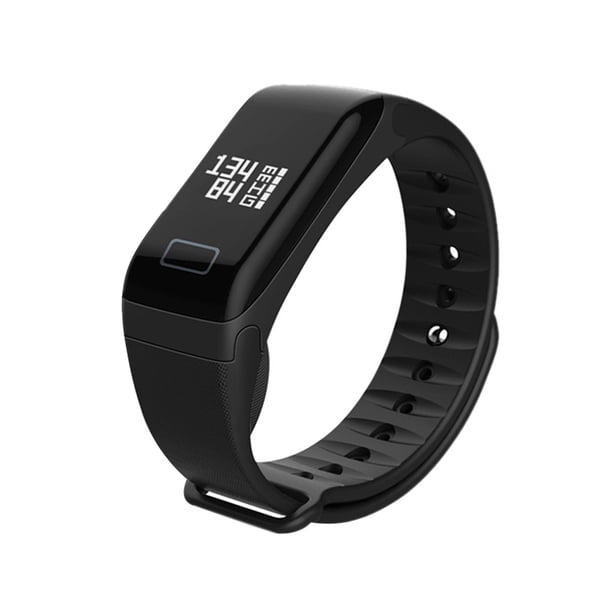 F1 Banda Inteligente de Presión Arterial Pantalla OLED Oxímetro de Pulso Digital Pulsera de Ritmo Cardíaco Rastreador de Ejercicios seitruly DZ4469-02B