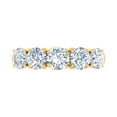 thumbnail image 3 of 2 Carat 5-Stone Diamond Wedding Band Ring in 14K Yellow Gold (Ring Size 10.75), 3 of 6