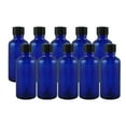 thumbnail image 1 of figatia ,10X Glass Nail Polish Bottles ,, Nail Polish Containers ,Refillable Jars with Brush Caps Blue 20ml, 1 of 9