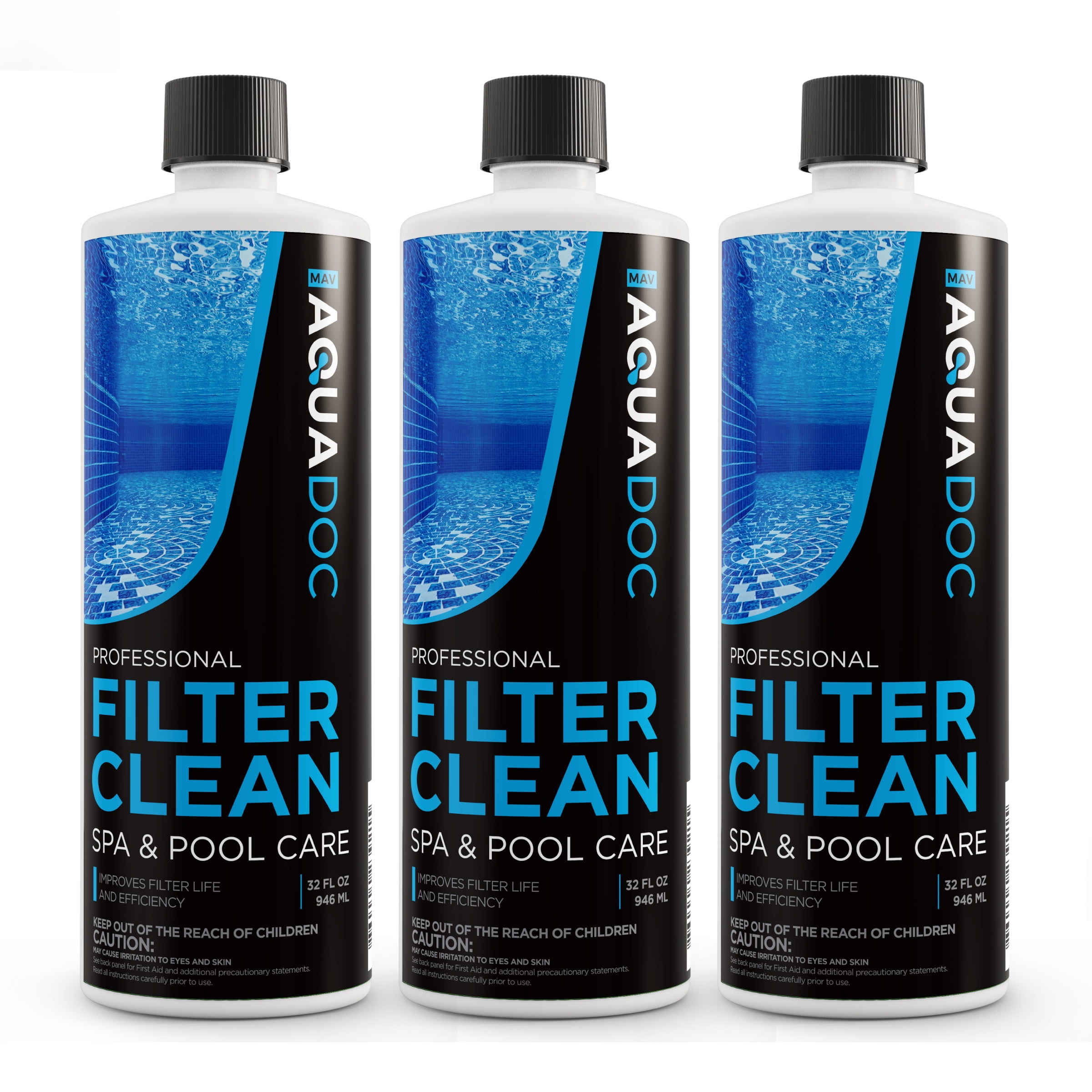 MAV AquaDoc Hot Tub Filter Cleaner Soak and Spa Filter Cleaner Soak 3