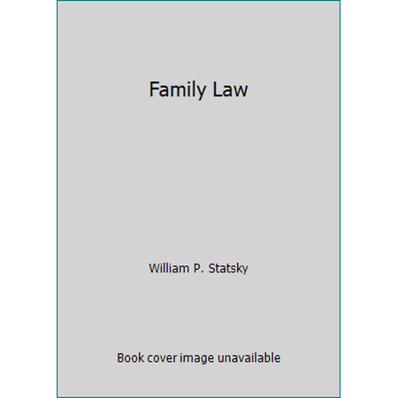 Family Law, Used [Hardcover]