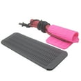 thumbnail image 5 of huanledash Hair Straightener Bag Portable Anti-scalding Wave Pattern Silicone Heat Insulation Mat Home Supply, 5 of 8