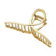 thumbnail image 2 of Pinza de pelo francesa dorada para mujer, pinza de pelo de Metal a la moda, pinza para el pelo para mujer, herramientas de maquillaje, tocado femenino, 2 of 5