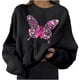 thumbnail image 2 of Pntutb pecho moda mujer Casual manga larga impreso señoras sudaderas cortas tops Pntutb Pntutb-6179, 2 of 9