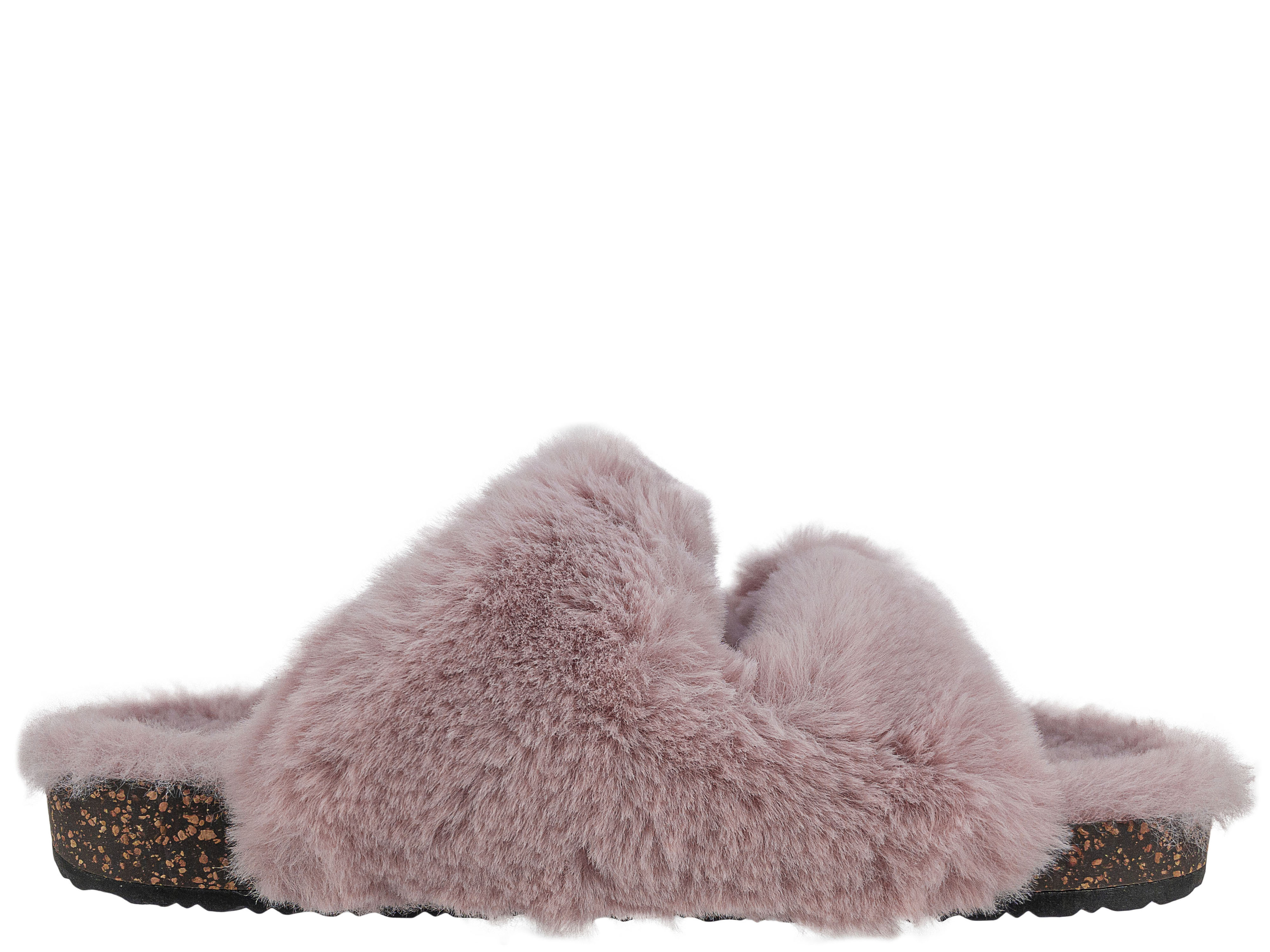 Secret Treasures Luxe Faux Fur Two Band Slide Slipper (Women's) - image 3 of 6