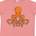 thumbnail image 4 of Inktastic Orange Octopus Boys or Girls Toddler T-Shirt, 4 of 5