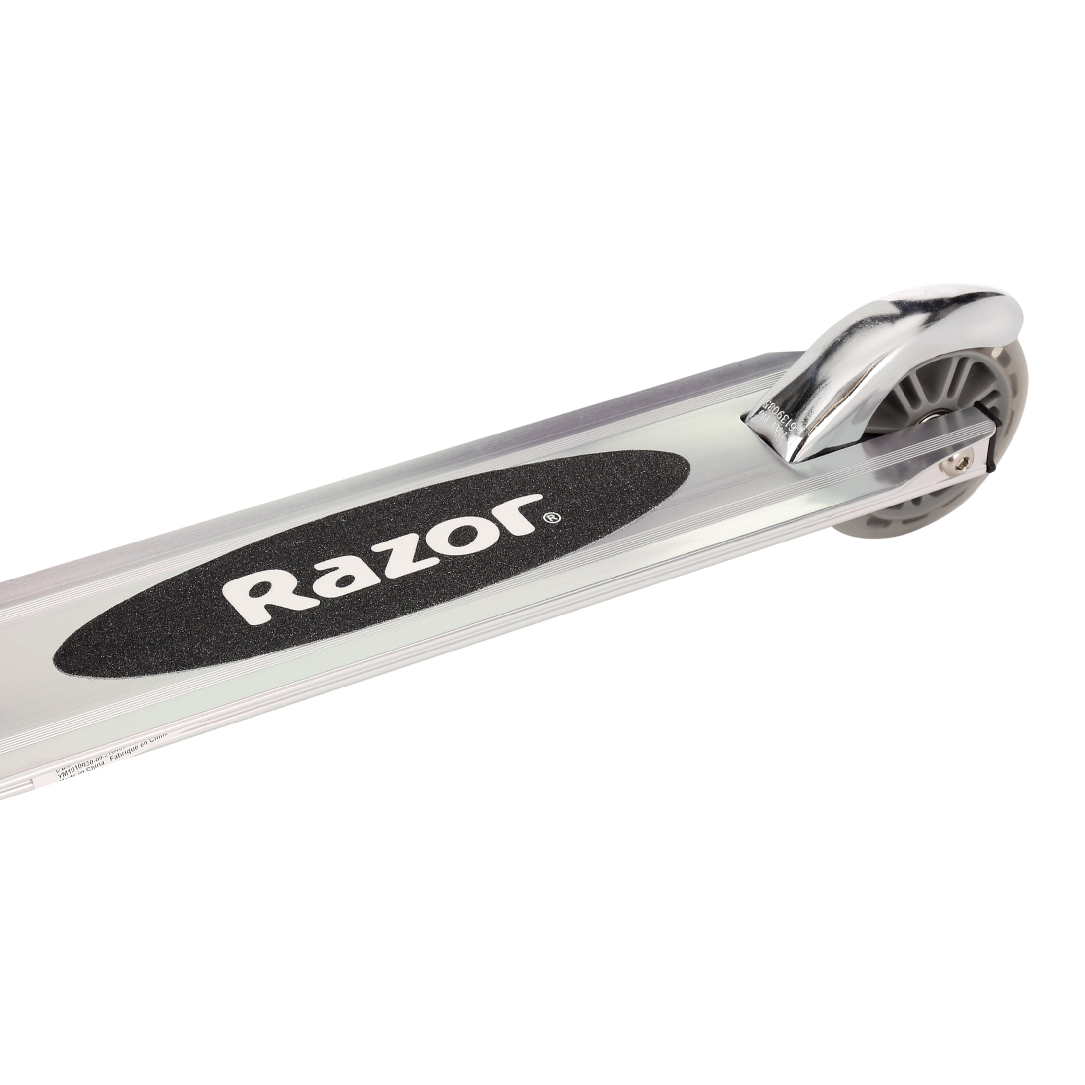 Razor A Kick Scooter for Kids - Clear, Lightweight, Foldable, Aluminum Frame, for Child Ages 5+.