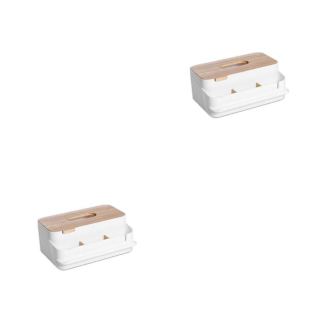 Monstrate Tissues Storage BoxNapkin Holder Paper Towel Kitchen Case Room Tabletop Living Phone Toilet Handkerchief Household 2piezas