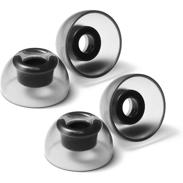 AZLA SednaEarfit Crystal 2 Pairs (Size M) Replacement Earbud Tips Eartips for TWS - Compatible with Galaxy Buds 2,