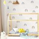 thumbnail image 4 of Rainbow Wall Decals for Girl Room, Nursery Decoration, Removable Wallpaper, 36 Pcs, 4 of 5