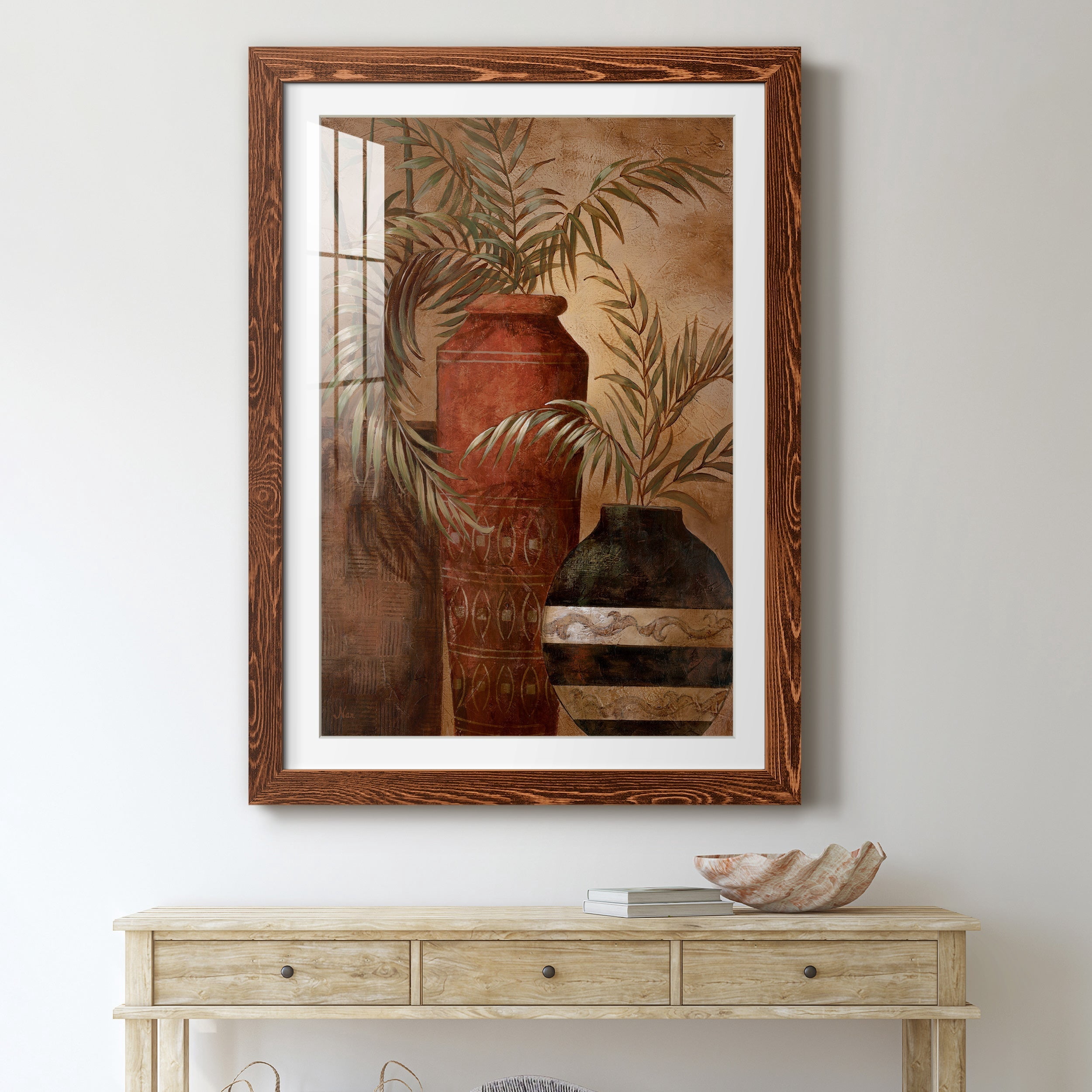 Exotic Vacation I - Premium Framed Print - Distressed Barnwood Frame - Ready to Hang