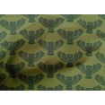 thumbnail image 4 of oneOone Cotton Cambric Fabric Owl Block Printed Fabric 1 Yard 56 Inch Wide, 4 of 4