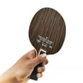 thumbnail image 3 of Table Tennis Racket 5 Layers Ping Pong Blade Paddle Ebony Wood Dalbergia Tennis Rackets Professional Long Handle PingPong Racket Dalbergia, 3 of 6