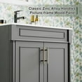 thumbnail image 6 of 30" Freestanding Bathroom Vanity with Ceramic Sink Top, Faucet, Classic Tapered legs, 6 of 8