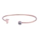 thumbnail image 2 of Pulsera Mujer Inicial Letra LuckyLy, Acero Inoxidable y Zirconia Cúbica, Modelo Sonia rosa UNITALLA, 2 of 8