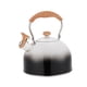 thumbnail image 5 of Hervidor de agua silbante con tapa de pico, olla para hervir agua, acero inoxidable negro, 5 of 9