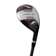 Wilson Men's Profile Complete Golf Set - Right Hand with Stand Bag, Black/Red/Silver