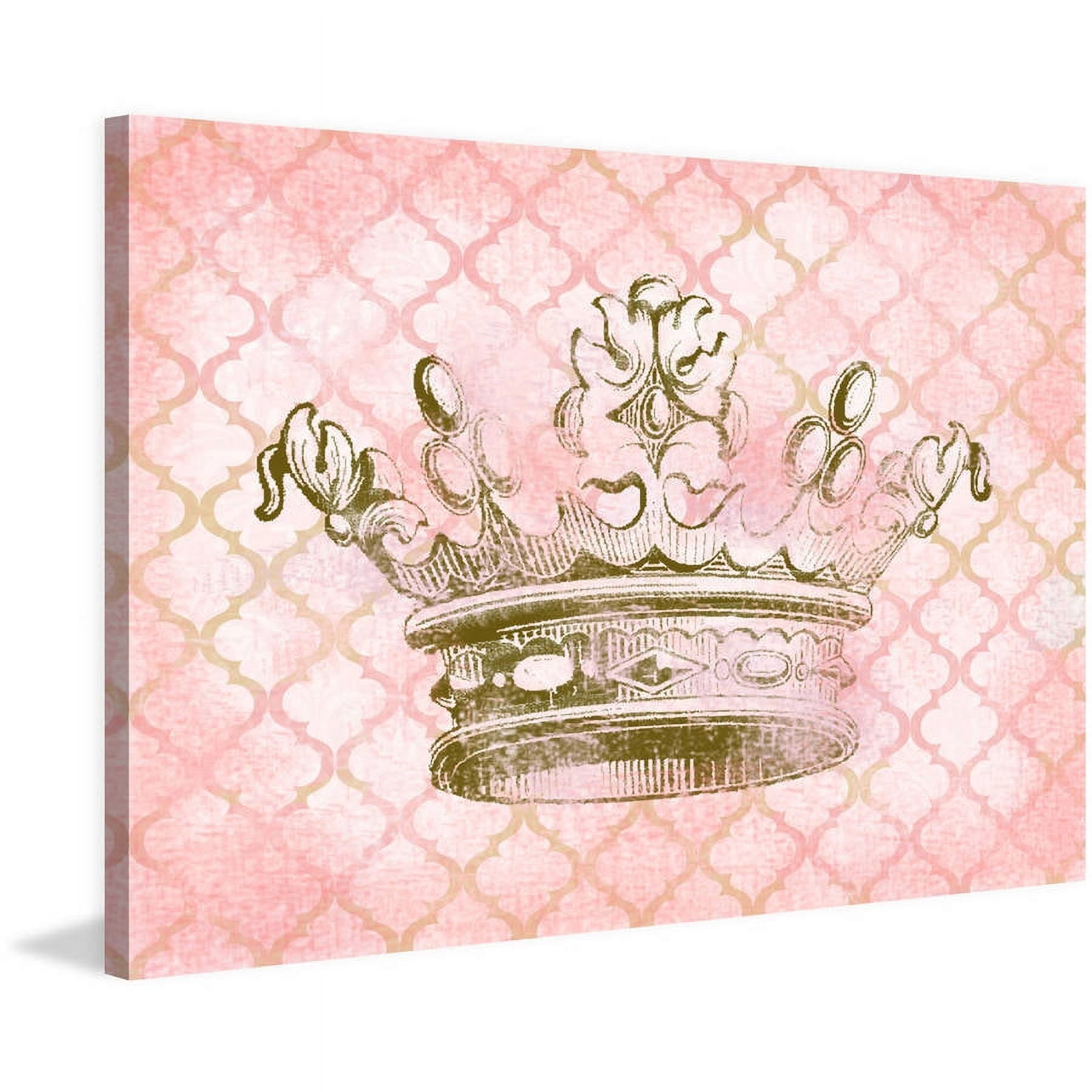 Marmont Hill Crown Trellis Painting on Wrapped Canvas
