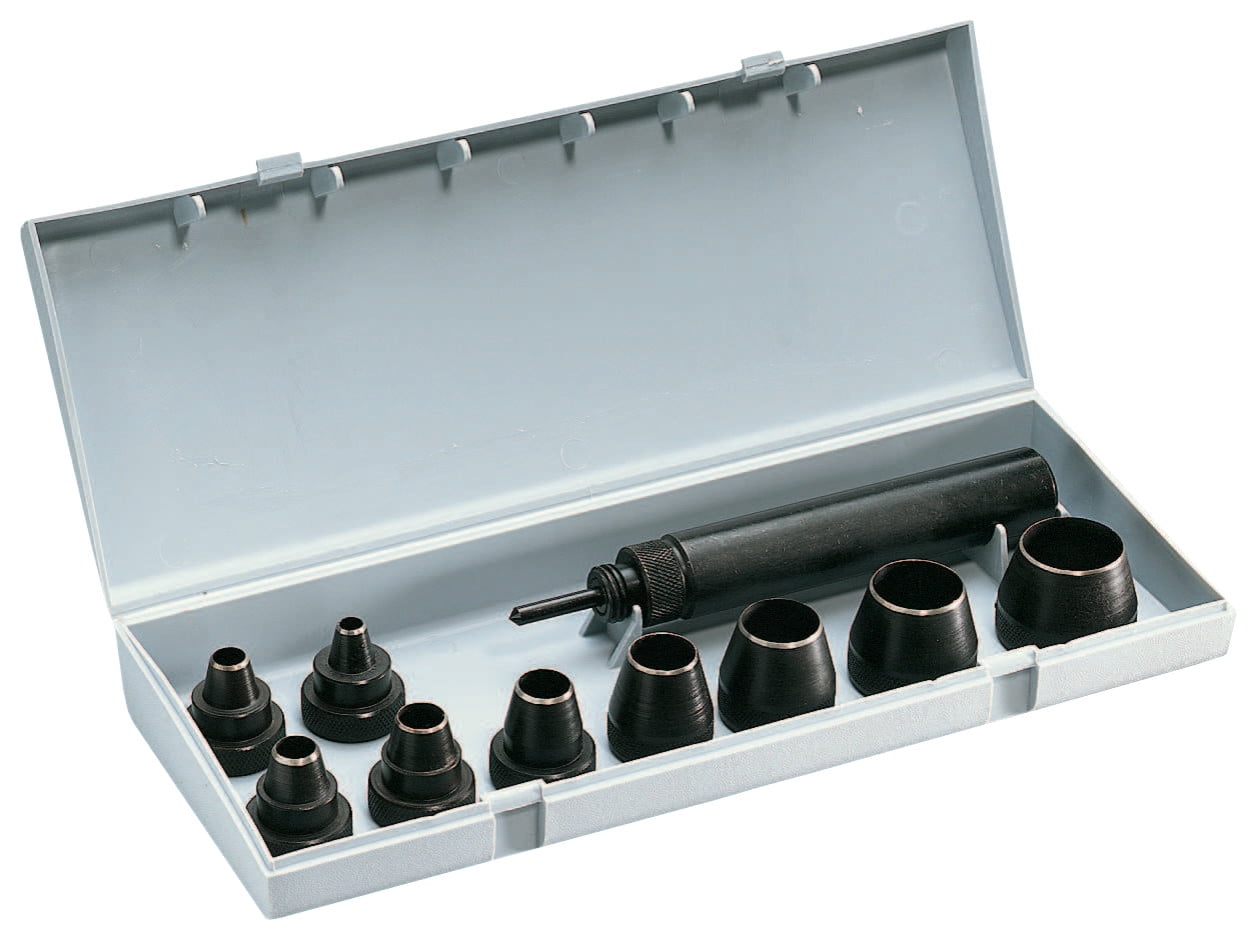 General Tools Professional 10-Piece Gasket Punch Sets, Round, English by General Tools