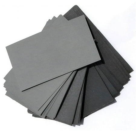 

10pcs Sandpaper Wet / Dry 3in*5-1/2in 600/800/1000/1200/1500/2000/2500Grit