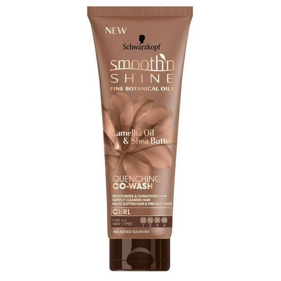Smooth N Shine Fine Botanical Oil, Curl Quenching Co-Wash, 10 Oz..