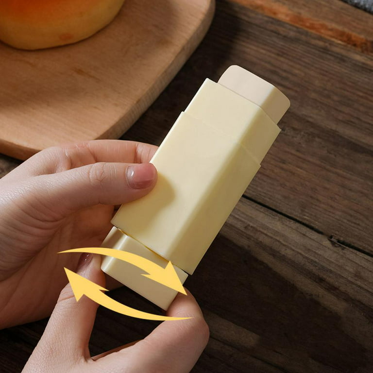 1pcs Butter Spreader Rotating Butter Stick Holder With Lid Plastic Butter  Dish Dispenser Container Butter Stick Rotary Applicator Kitchen Tool For  Cookware Baking Dishes Toast - Home & Kitchen - Temu