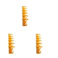 thumbnail image 4 of Ounissouiy Juego de 6 banderas de seguridad de cámara de 9 mm, accesorios de protección de gatillo de precisión universal vacíos, reemplazo de Type1 NO1, 4 of 6