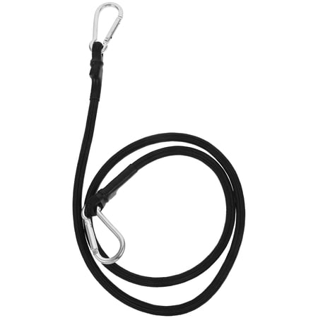 IBASETOY Bungee Cords for Bike Rack Bundling Rope in Black for Trunk Organization 1 Set
