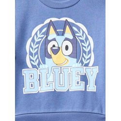 Bluey Toddler Girls Graphic Sweatshirt and Joggers Set, 2-Piece, Sizes 12M-5T