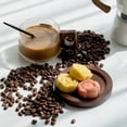 thumbnail image 5 of Juego de Tazas de Café, de Té de Vidrio con Cuchara, Posavasos de Madera, de Té con Leche Sencilla para el Hogar, 5 of 5