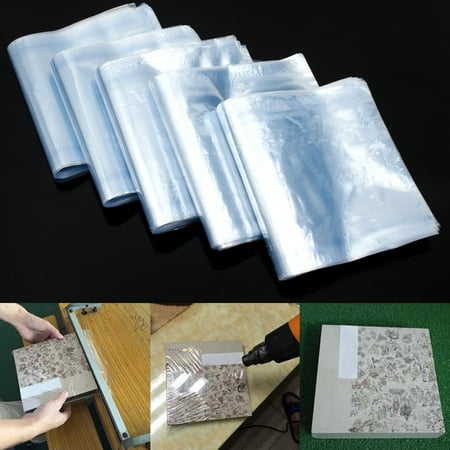 About 500pcs Lot Pvc Heat Shrink Wrap Film Clear Flat Poly Bags Soap About 500pcs Lot Pvc Heat Shrink Wrap Film Clear Flat Poly Bags Soap Candles Packaging Bag