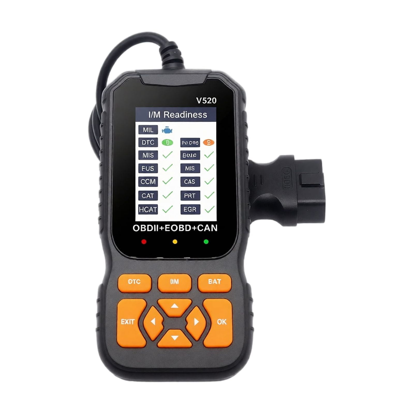 Obd2 Scanner Diagnostic Tool Car Code Reader Reset Tool Check Engine Light Reader for All Obdii Cars Automotive Scan Tool for Diy Vehicle Diagnostics