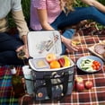 thumbnail image 5 of FORMRS Insulated Cooler Bag 24 Cans Capacity Soft Leakproof Lunch Box with Side Pockets, Astronaut Space, 5 of 7
