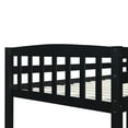 thumbnail image 6 of Linon Elinda Wood Twin over Twin Bunk Bed with Built-In Ladder, Black, 6 of 15