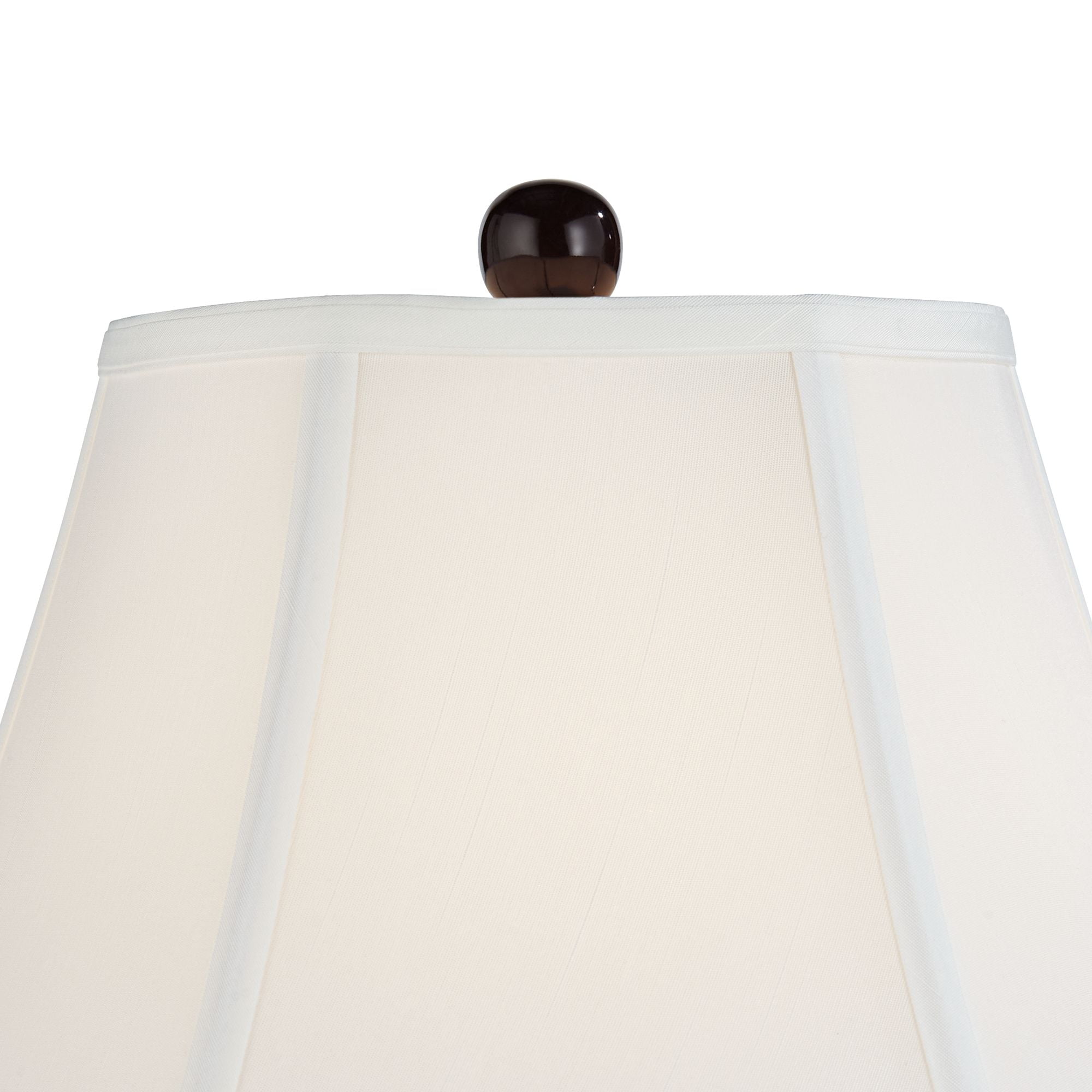 Barnes and Ivy Shonna Garden Bird 27" Tall Jar Traditional Table Lamps Set of 2 Blue Porcelain White Shade Living Room Bedroom