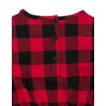 thumbnail image 5 of Disney Minnie Mouse Flannel Dress Buffalo Plaid Toddler to Big Kid, 5 of 5