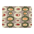 thumbnail image 1 of NUDECOR Mid Vintage Pattern Century Modern 70S 60S 1950S Doormat Floor Rug Bath Mat 23.6x15.7 inch, 1 of 1