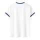 thumbnail image 4 of Women's Football Graphic T-Shirt, Women's V-Neck Short Sleeve Letter Print T-Shirt, Fashion Casual Top for Daily Wear for Soccer Tournament 2026 White Size: 2XL, 4 of 5