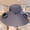 Dark Gray, variant on Solar Fan Hat with USB Charging, Powered Cooling Sun Protection Headwear, Adjustable Outdoor Sports Cap for Men Women Summer