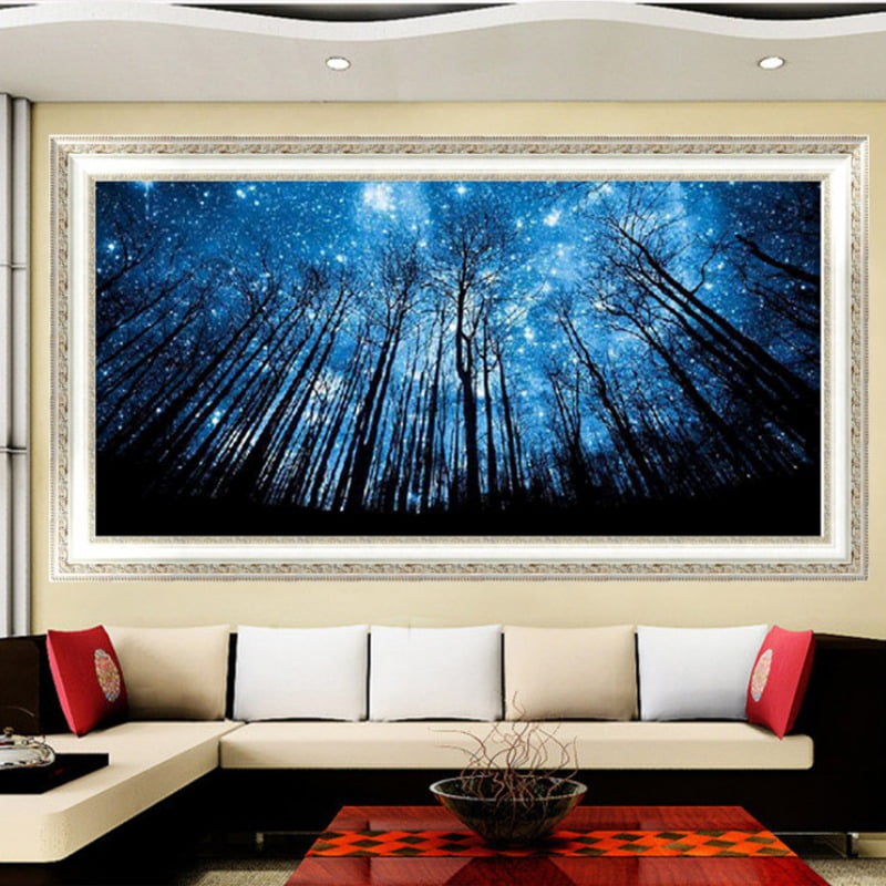 Gift for Adults Children 5D Diamond Painting Set Aney Well Diamond Painting Pictures Bedroom Wall and Entrance Decoration Office Living Room 